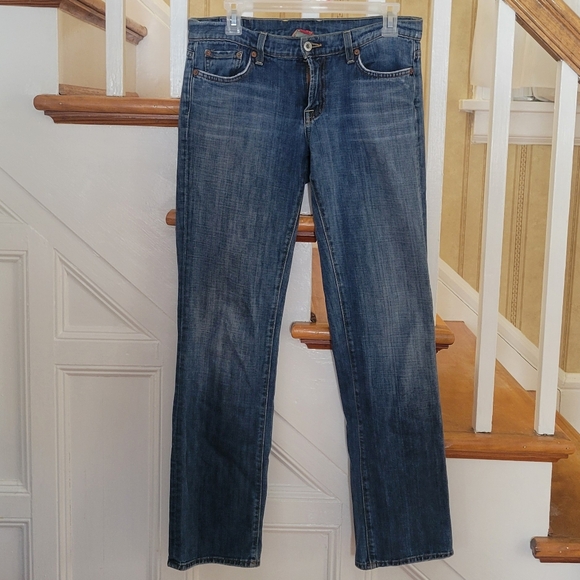 Lucky Brand Denim - LUCKY BRAND Sundown Straight Leg Blue Jeans Size 6/28